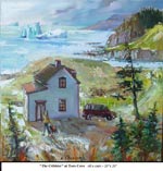 The Cribbies at Tors Cove, Oil on Canvas